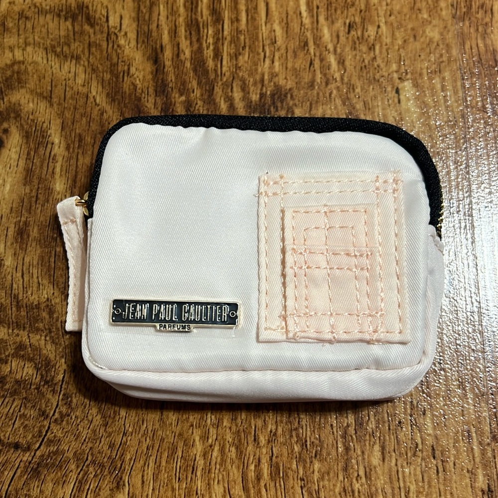 Jean Paul Gaultier Parfums Pink Card Coin Purse(New)
